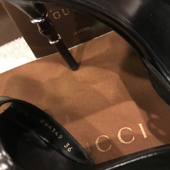 Gucci stacks heels - Picture 10 of 11